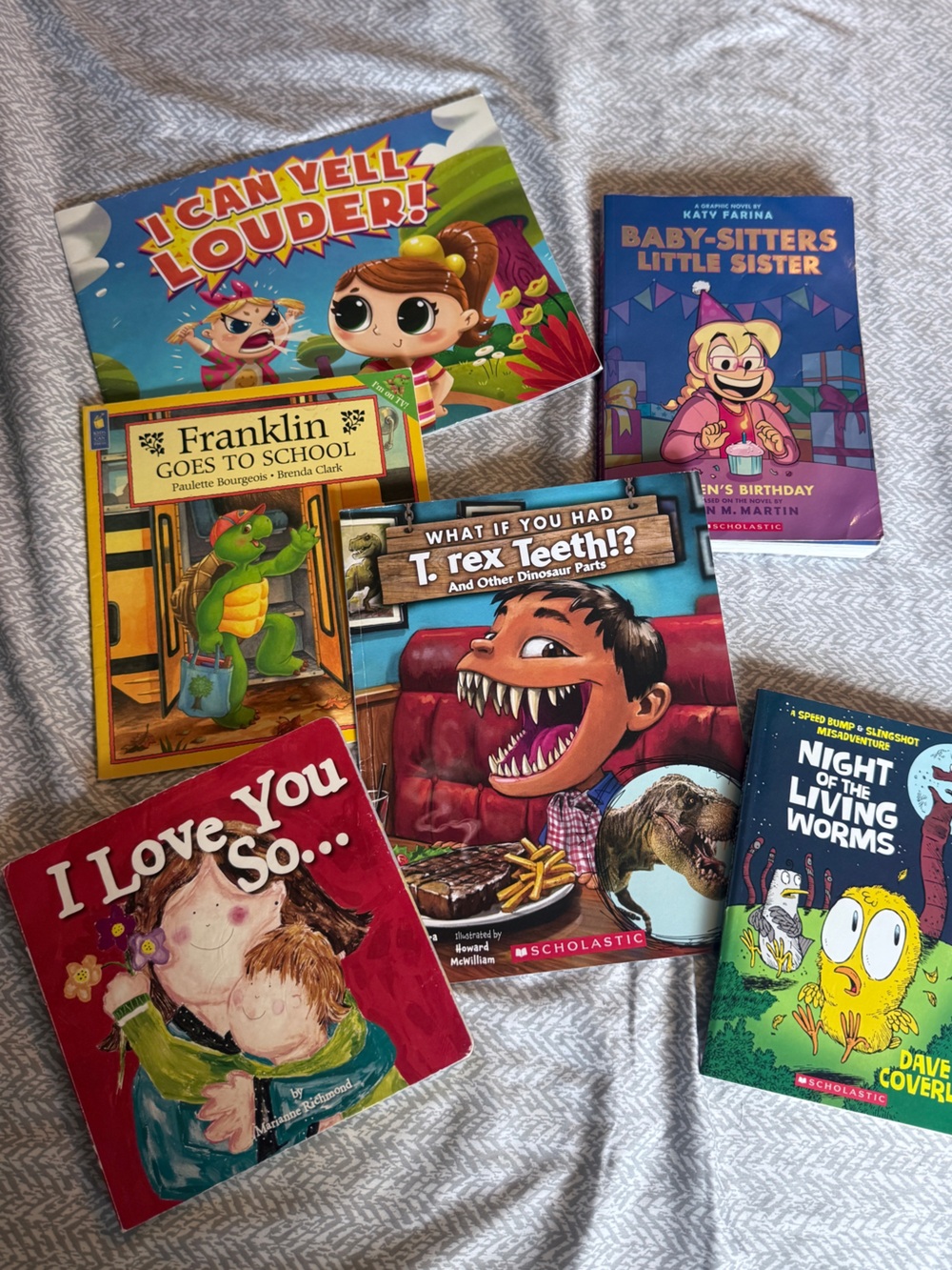 6-Piece Children's Book Bundle | Baby-Sitters Little Sister, Franklin & More